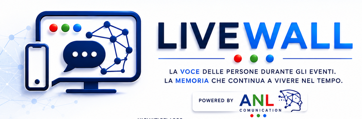 LIVEWALL master logo approvato